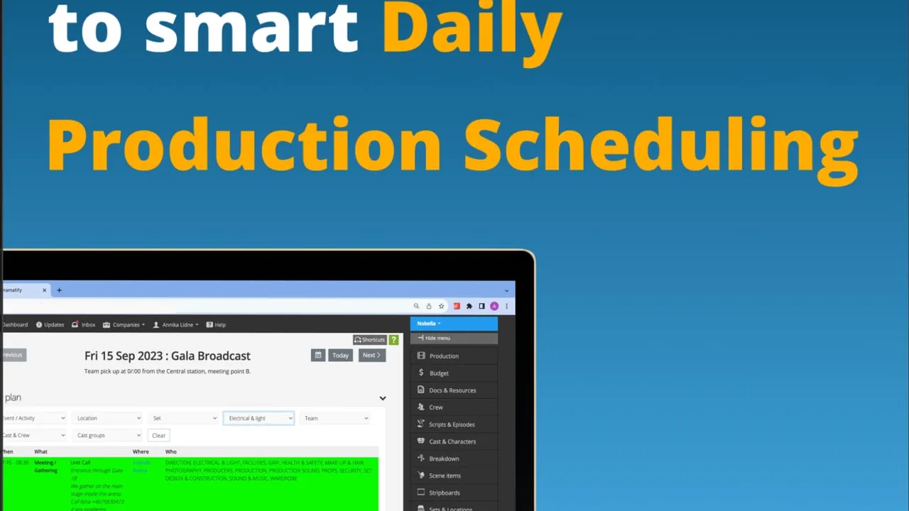 Dramatify DayPlanner – 5 Easy Steps to Smart Daily Production Scheduling