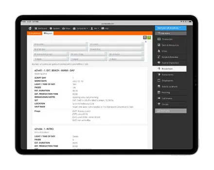 Breakdown report - easy to customise