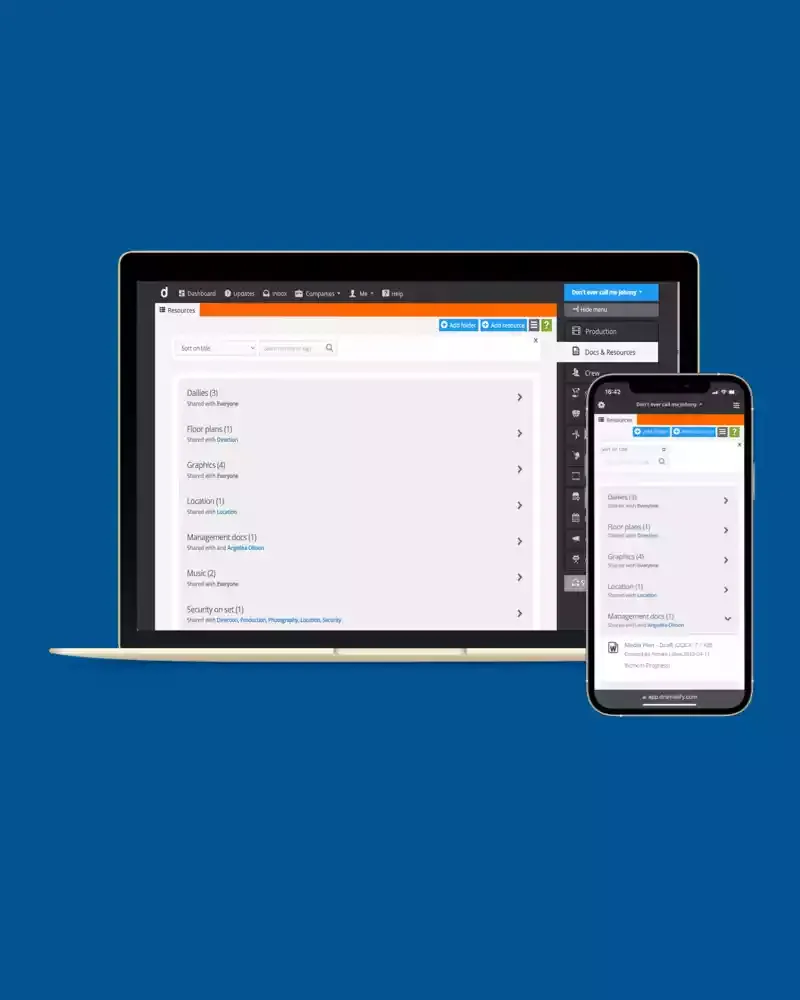 Share documents & resources