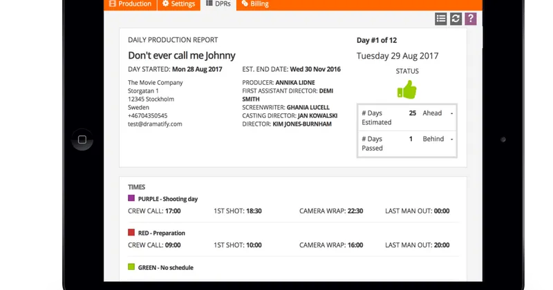 Automagic Daily Production Reports