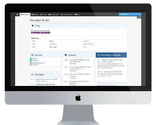 The Dramatify Dashboard