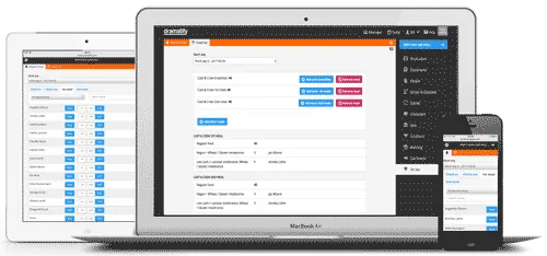 Food list with preferences and plate count