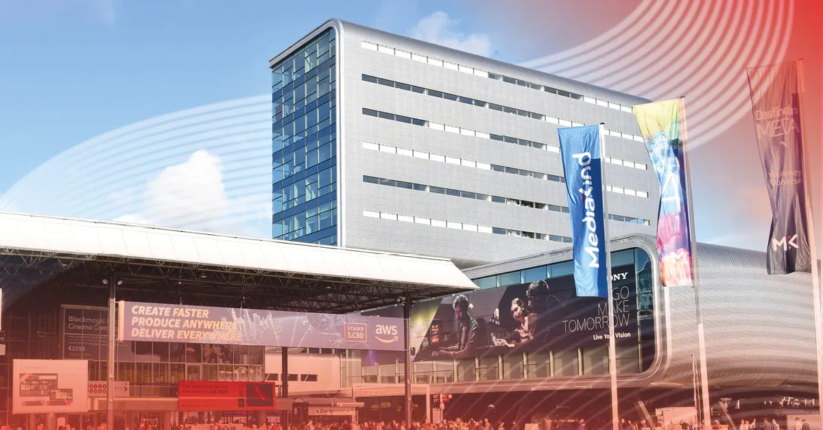 Meet us at IBC in December 2021 in Amsterdam!