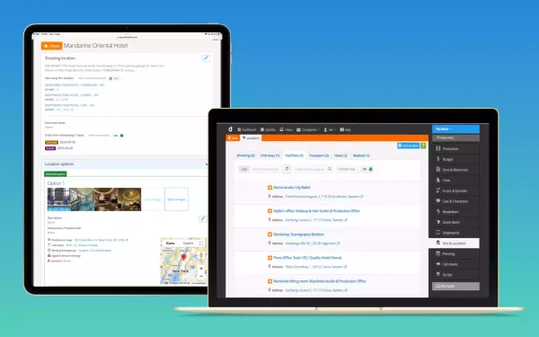 Film Location Options and Location Types - 2 new time-saving location management features