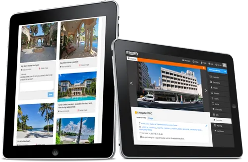 Introducing image-supported locations and location lists
