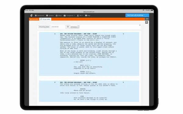 Script sides & more!