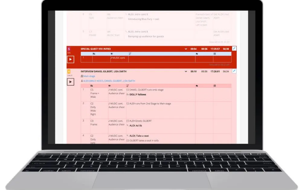 Rundown redlining > Show mode!