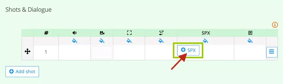 Add graphic information to the SPX integration