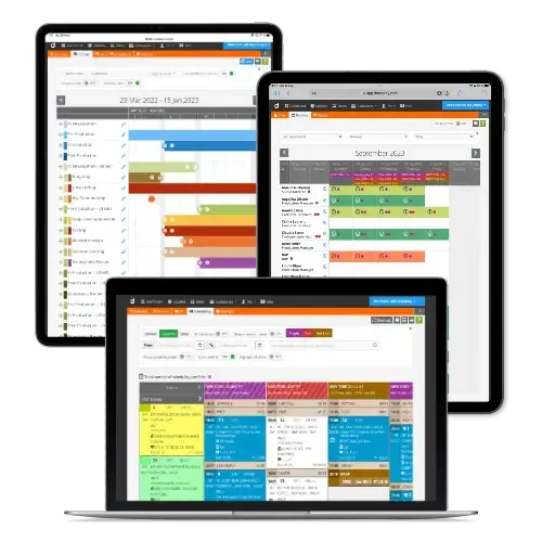 Production scheduling software for documentary production workflow