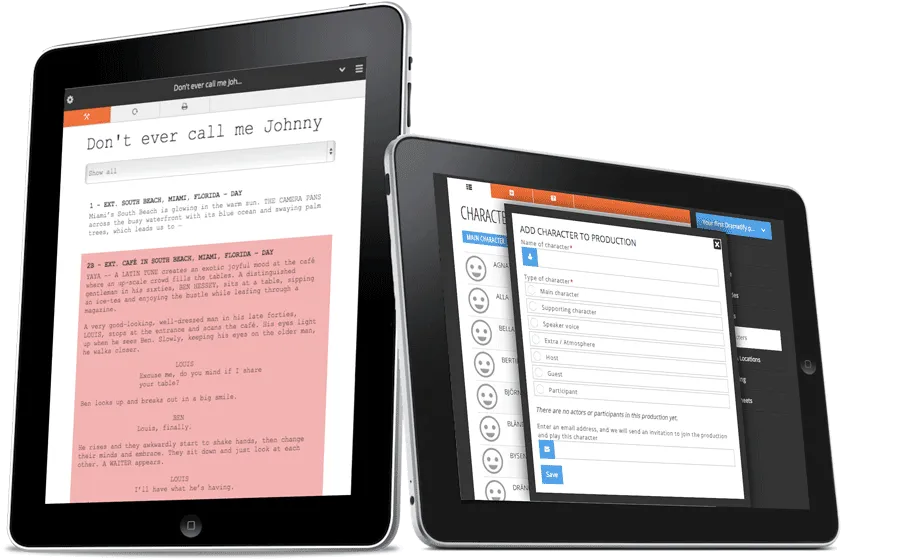 Tuesday Tutorial: Working with screenplays and characters