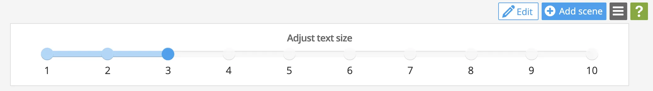 The Rundown Text Slider