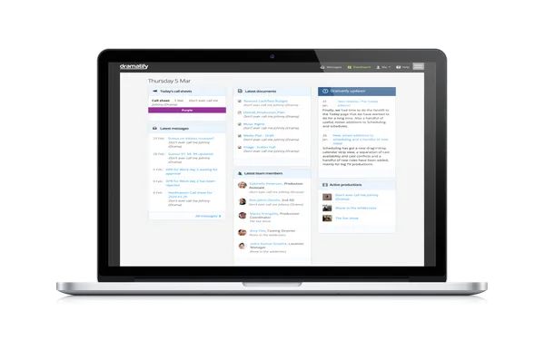 The Dashboard - A brand new production overview