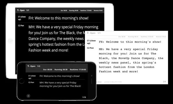 Dramatify Introduces Integrated Cue Cards