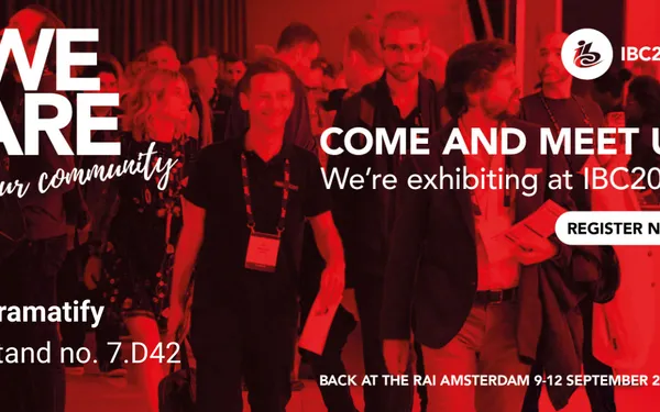 Meet us at IBC 2022 in Amsterdam!